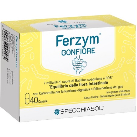 Ferzym Gonfiore 40 Capsule
