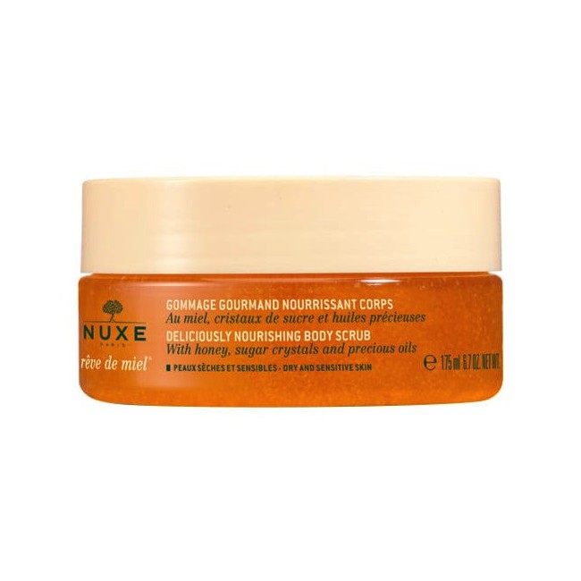 Vaso da 175 ml Di Nuxe Reve de Miel Esfoliante Corpo Vaso da 175 ml Di Nuxe Reve de Miel Esfoliante Corpo