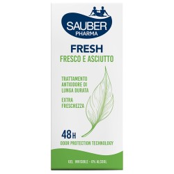 Sauber Deo 48h Fresh Fresco E Asciutto Gel 30 Ml