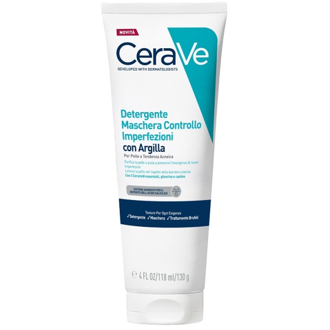Tubo da 118 ml di Cerave Detergente Maschera Controllo Imperfezioni