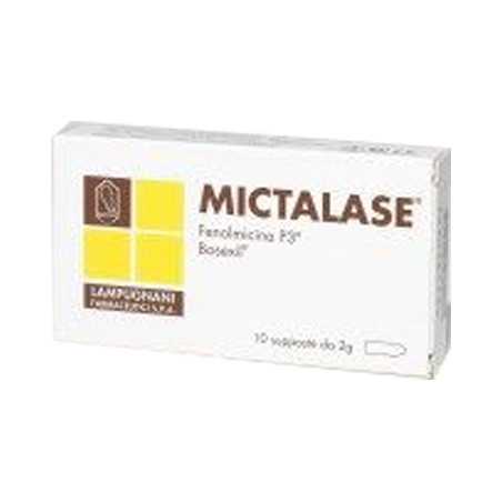 Mictalase 10 supposte Da 2g