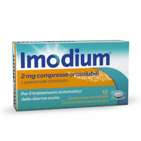 Imodium 12 Compresse Orosol 2mg