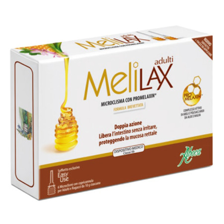 MELILAX ADULTI MICROCLISMI 6 PEZZI 10 G MELILAX ADULTI MICROCLISMI 6 PEZZI 10 G