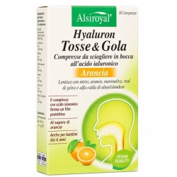 Hyaluron Tosse & Gola Arancia 30 Compresse Masticabili