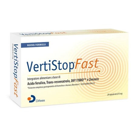 Vertistop Fast 20 Capsule Da 675 Mg Vertistop Fast 20 Capsule Da 675 Mg
