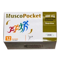 Muscopocket Soluzione Orale 12bust 400mg