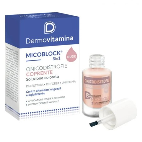 Dermovitamina Micoblock 3 N 1 Onicodistrofie Coprente 8 Ml Dermovitamina Micoblock 3 N 1 Onicodistrofie Coprente 8 Ml