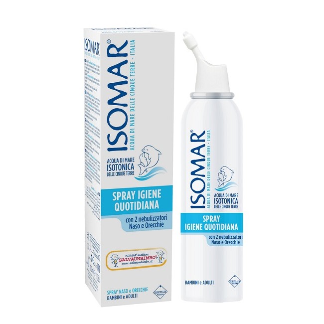 Isomar Spray Igiene Quotidiana per naso e orecchie 100 ml Isomar Spray Igiene Quotidiana per naso e orecchie 100 ml