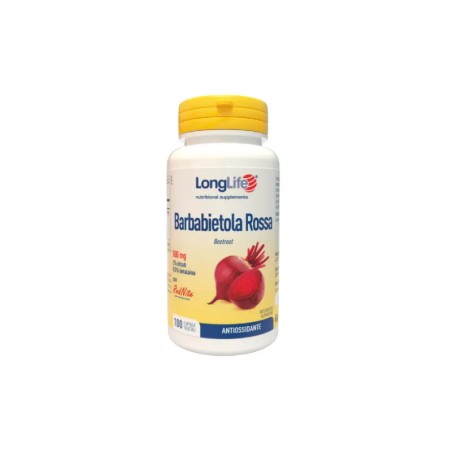 Longlife Barbabietola Rossa 500 Mg 100 Capsule Vegetali Longlife Barbabietola Rossa 500 Mg 100 Capsule Vegetali