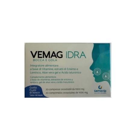 Vemag Idra Bocca & Gola Frutti Di Bosco 20 Compresse