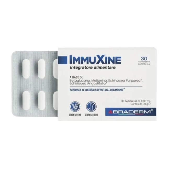 Immuxine 30 Compresse Braderm Immuxine 30 Compresse Braderm