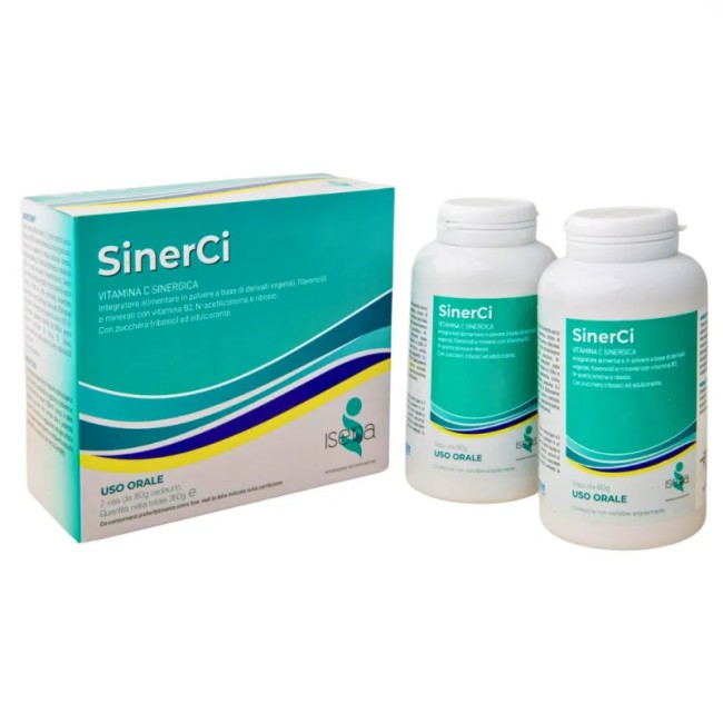 Sinerci Vitamina C Sinergica 2 Vasi Da 180 G Sinerci Vitamina C Sinergica 2 Vasi Da 180 G