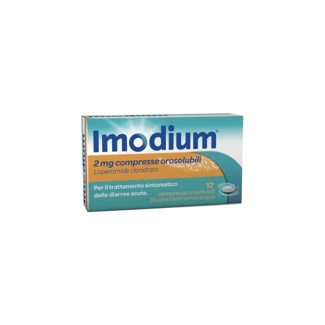 Imodium 12 Compresse Orosol 2mg