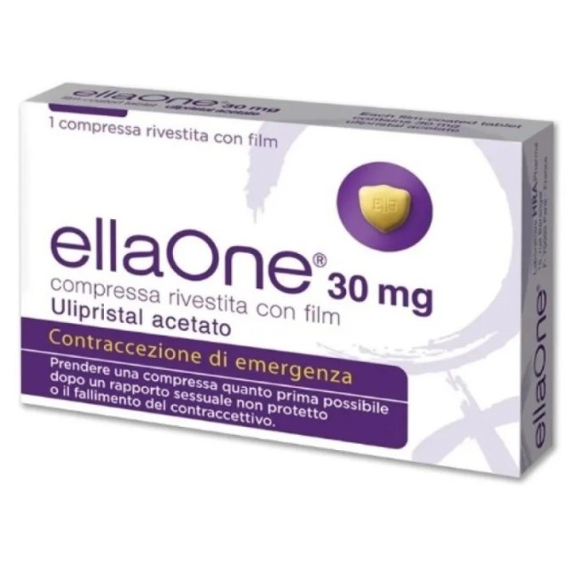 Ellaone 1 Compresse Rivestite 30mg Ellaone 1 Compresse Rivestite 30mg