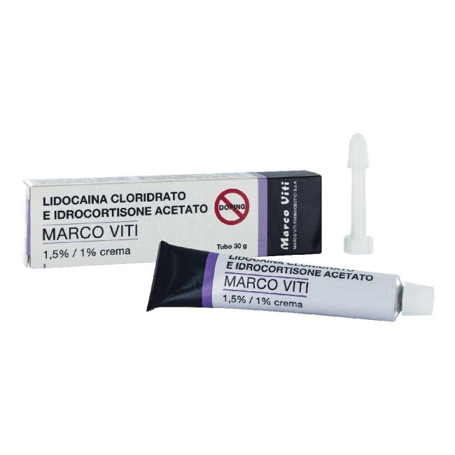 Lidocaina Idrocortisone Crema Dermatologica 30 G 1,5% + 1% Lidocaina Idrocortisone Crema Dermatologica 30 G 1,5% + 1%