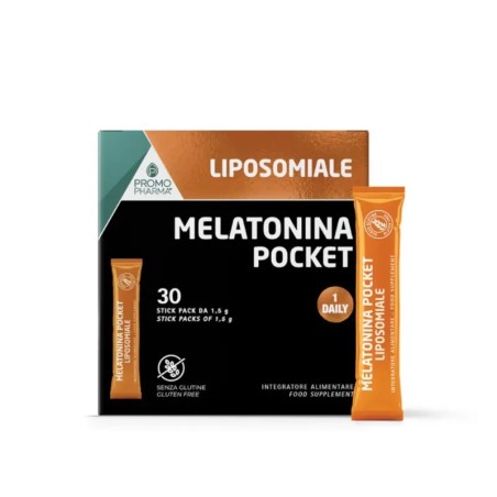 Melatonina Lipos Pocket 30 Stick Da 1,5 G Melatonina Lipos Pocket 30 Stick Da 1,5 G