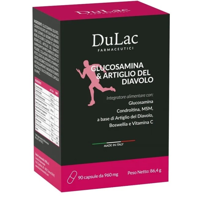 Dulac Glucosamina Artiglio Del Diavolo 90 Capsule