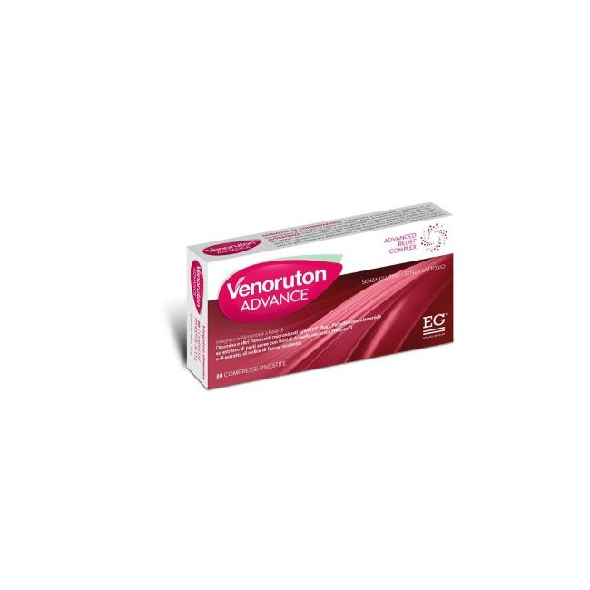 Venoruton Advance 30 Compresse Rivestite Da 1,1 G Senza Glutine Senza Lattosio Venoruton Advance 30 Compresse Rivestite Da 1,1 G Senza Glutine Senza Lattosio