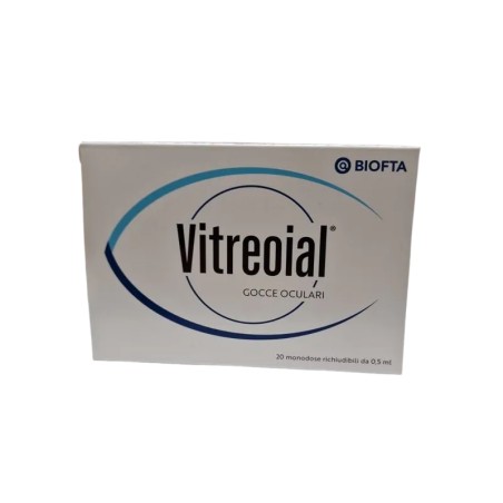 Gocce Oculari Vitreoial 20 Monodose Richiudibili 0,5 Ml Gocce Oculari Vitreoial 20 Monodose Richiudibili 0,5 Ml