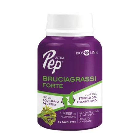 Ultra Pep Bruciagrassi Forte 60 Tavolette New Senza Glutine E Lattosio
