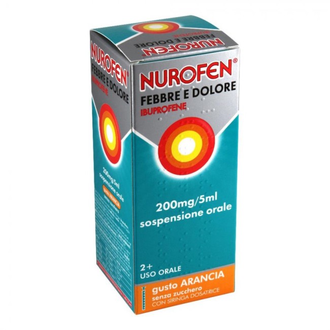 Nurofen Febbre D 200mg/5ml Ara Nurofen Febbre D 200mg/5ml Ara