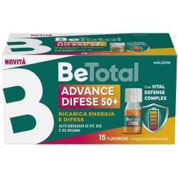Betotal Advance Difese 50+ 15 Flaconcini Da 7 Ml Aroma Naturale Arancia Con Edulcoranti Senza Zuccheri Senza Glutine Naturalment