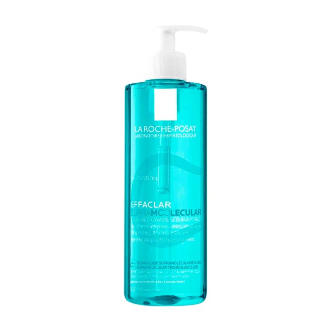 Flacone da 400 ml di La Roche Posay Effaclar Supramolecular Detergente Viso Flacone da 400 ml di La Roche Posay Effaclar Supramolecular Detergente Viso
