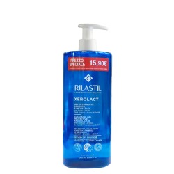 Flacone da 1 Litro di Rilastil Xerolact Gel Detergente Idratante
