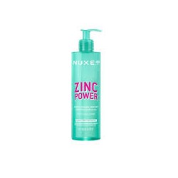 Flacone da 400 ml di Nuxe Zinc Power Gel Detergente Purificante