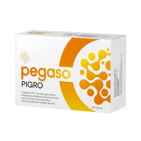 Pegaso Axidophilus Con fermenti Lattici Probiotici e Fibra Probiotica 60 Capsule