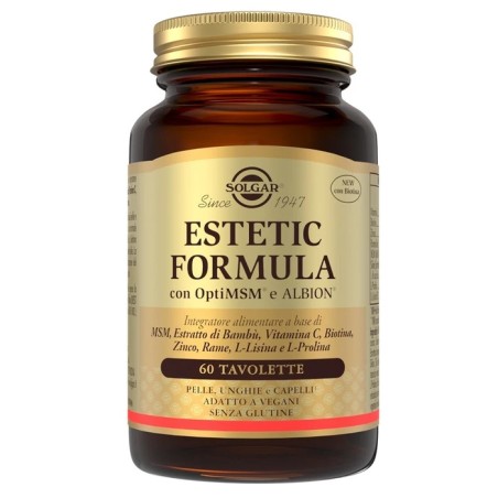 Solgar Estetic Formula Integratore Anti-Invecchiamento 60 Tavolette Solgar Estetic Formula Integratore Anti-Invecchiamento 60 Tavolette