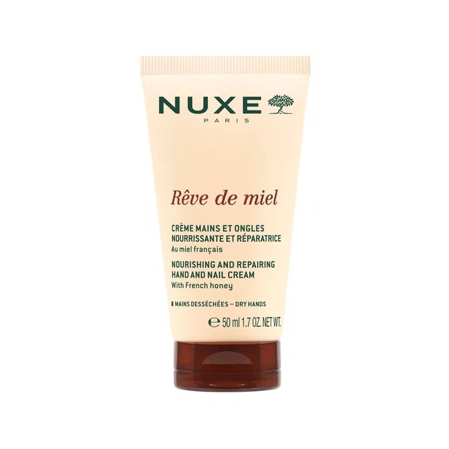 Tubetto da 50 ml di Nuxe Reve de Miel Crema Mani e Unghie Nutriente