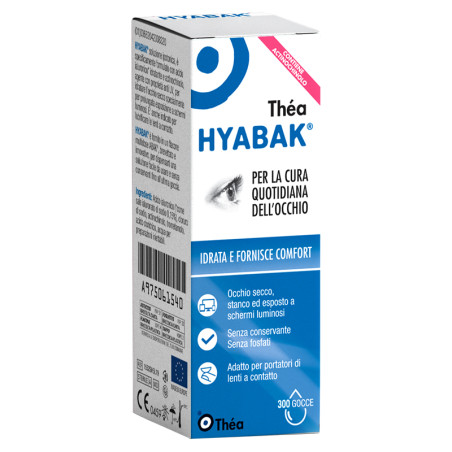 Hyabak Soluzione Oftalinica 0,15% 10ml Hyabak Soluzione Oftalinica 0,15% 10ml