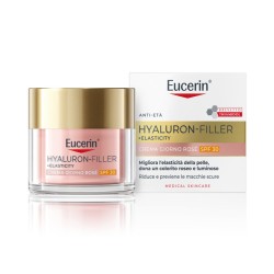 Vasetto da 50 ml di Eucerin Hyaluron Filler+ Elasticity Rosè Crema Giorno Spf 30
