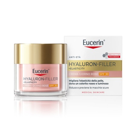 Vasetto da 50 ml di Eucerin Hyaluron Filler+ Elasticity Rosè Crema Giorno Spf 30 Vasetto da 50 ml di Eucerin Hyaluron Filler+ Elasticity Rosè Crema Giorno Spf 30