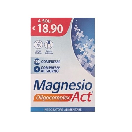 Magnesio Act Oligocomplex 100 Compresse