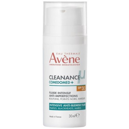 Flacone da 30 ml di Avene Cleanance Comedome+ Fluido Intensivo Flacone da 30 ml di Avene Cleanance Comedome+ Fluido Intensivo