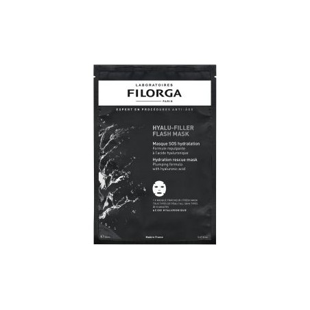 Confezione da 20 ml di Filorga Hyalu-Filler Mask Maschera in Tessuto Idratante Confezione da 20 ml di Filorga Hyalu-Filler Mask Maschera in Tessuto Idratante