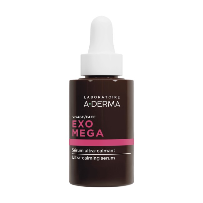 Flacone da 30 ml di A-Derma Exomega Siero Idratante Ultra-Lenitivo Flacone da 30 ml di A-Derma Exomega Siero Idratante Ultra-Lenitivo