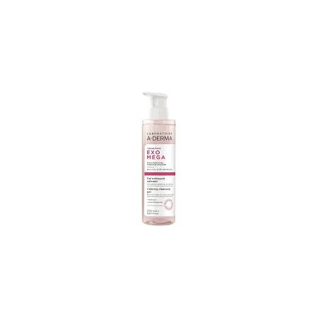 Flacone da 200 ml di A-Derma Exomega Gel Detergente Delicato Flacone da 200 ml di A-Derma Exomega Gel Detergente Delicato