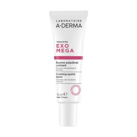 Tubetto da 15 ml di A-Derma Exomega Balsamo Lenitivo per Palpebre Tubetto da 15 ml di A-Derma Exomega Balsamo Lenitivo per Palpebre