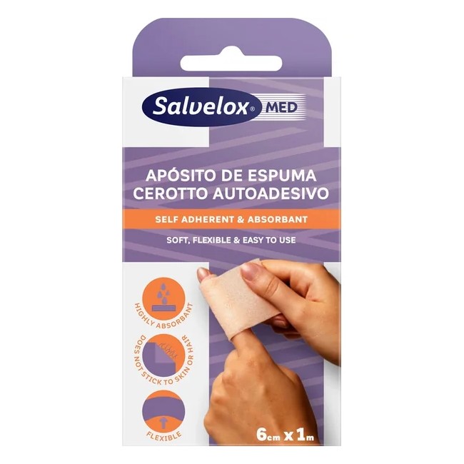 Cerotto Adesivo Salvelox Med M1x6cm Cerotto Adesivo Salvelox Med M1x6cm