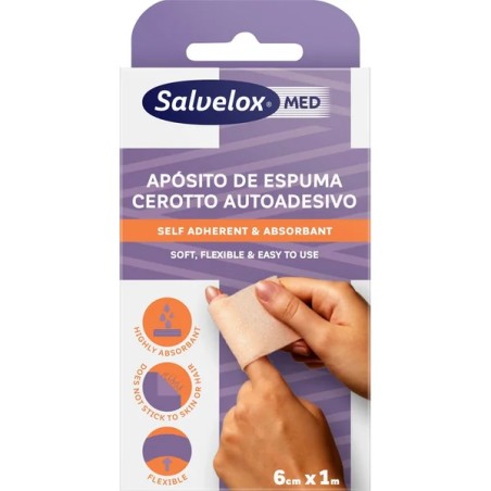 Cerotto Adesivo Salvelox Med M1x6cm Cerotto Adesivo Salvelox Med M1x6cm
