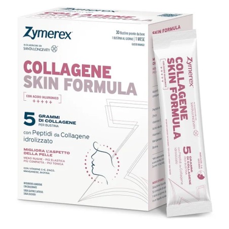 Zymerex Collagene Skin Formula Integratore Antiage Per La Pelle 30 Buste