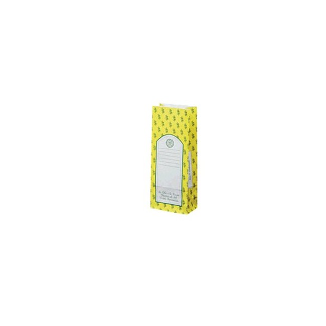 Sacchetto Per Tisane Giallo 10x25 Cm 1 Pezzo Sacchetto Per Tisane Giallo 10x25 Cm 1 Pezzo