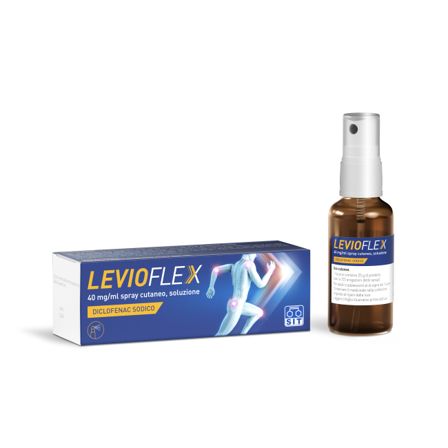 Levioflex 40mg/ml Spray Cutane