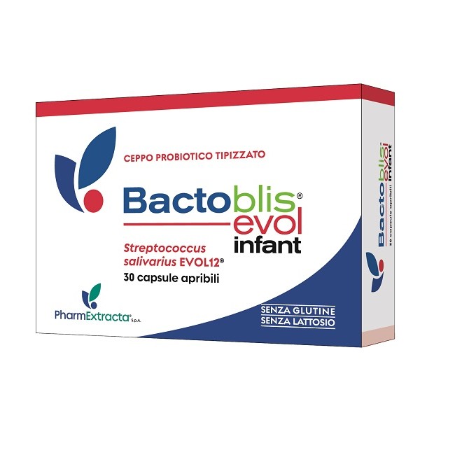 Bactoblis Evol Infant 30 Capsule Apribili Senza Glutine Senza Lattosio
