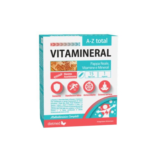 Vitamineral Az Total 15 Fiale Da 15 Ml Vitamineral Az Total 15 Fiale Da 15 Ml