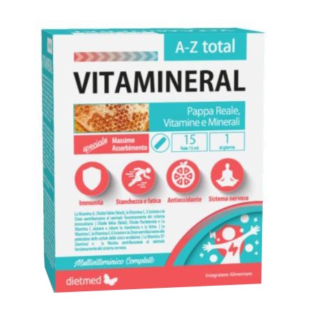Vitamineral Az Total 15 Fiale Da 15 Ml Vitamineral Az Total 15 Fiale Da 15 Ml
