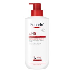Flacone da 400 ml di Eucerin Ph5 Detergente Fluido Idratante